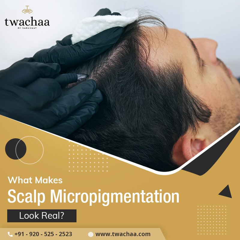 What Makes Scalp Micropigmentation India Look Real