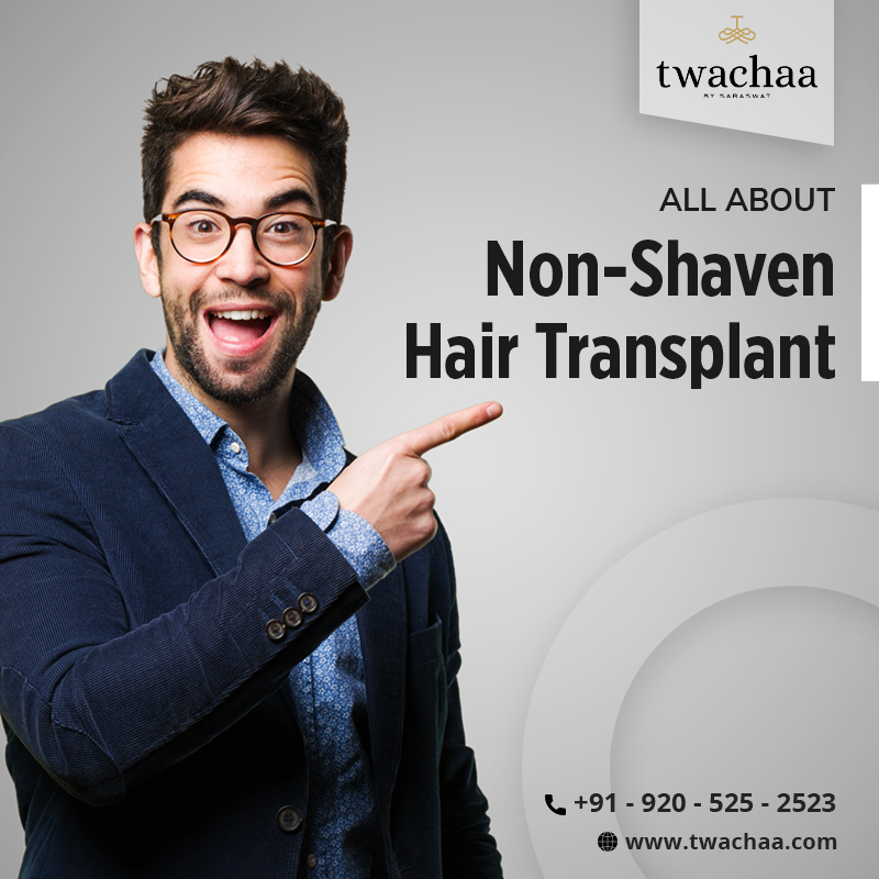 non-shaven hair transplant clinic in India