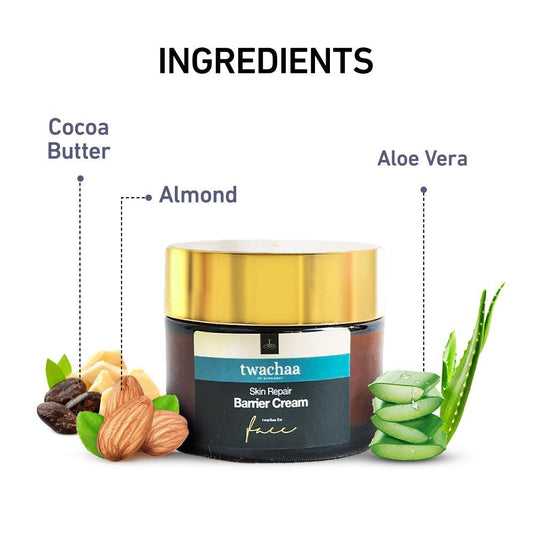 Skin Barrier Repair Cream with Ceramides & Hyaluronic Acid