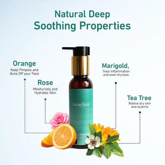 Deep Cleansing Face Wash for Exfoliation & Reducing Sebum
